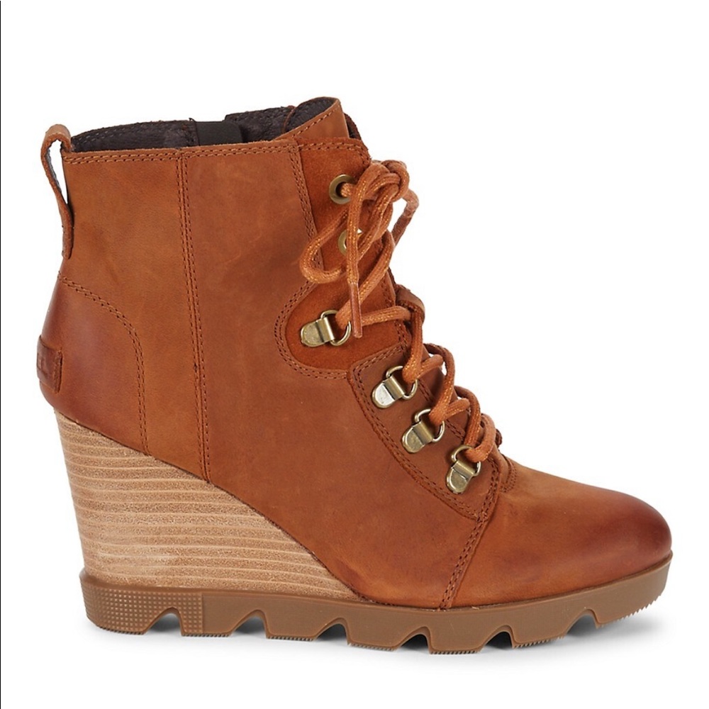SOREL Joan Uptown Suede & Leather Booties- NO BOX